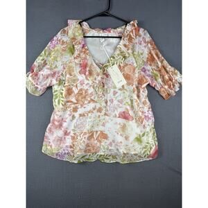 Joie Floral Blouse - Multicolor
